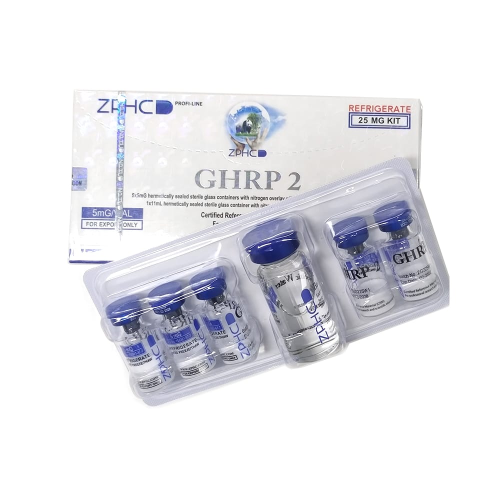 ZPHC GHRP-2 25mg (5 Vials x 5mg)